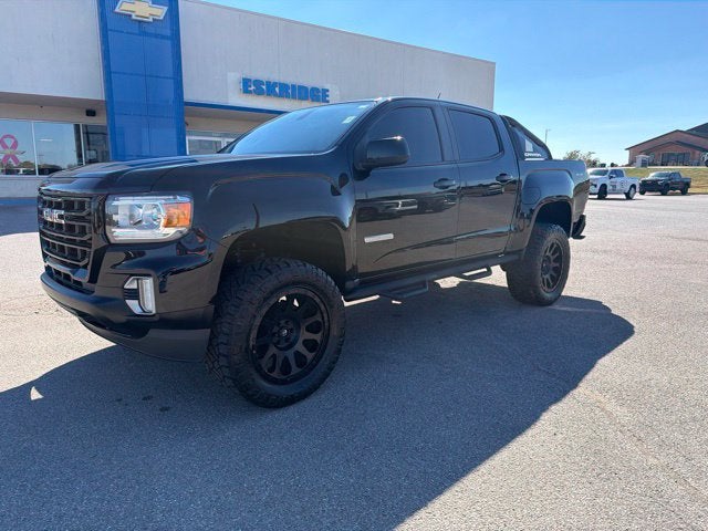 Onyx Black 2021 GMC Canyon Pickup Truck Four-Wheel Drive Automatic