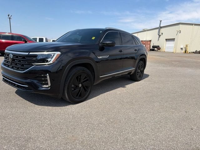 Black 2024 Volkswagen Atlas Cross Sport SUV / Crossover All-Wheel Drive Automatic