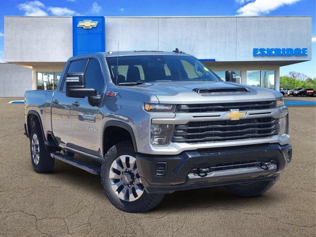 Sterling Gray Metallic 2024 Chevrolet Silverado 2500HD Pickup Truck Four-Wheel Drive Automatic