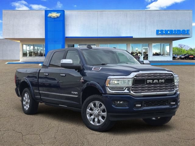 Blue 2019 RAM 2500 Pickup Truck Four-Wheel Drive Automatic