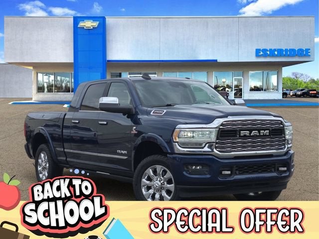 Blue 2019 RAM 2500 Pickup Truck Four-Wheel Drive Automatic