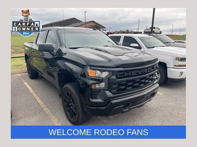 Black 2025 Chevrolet Silverado 1500 Pickup Truck Four-Wheel Drive Automatic