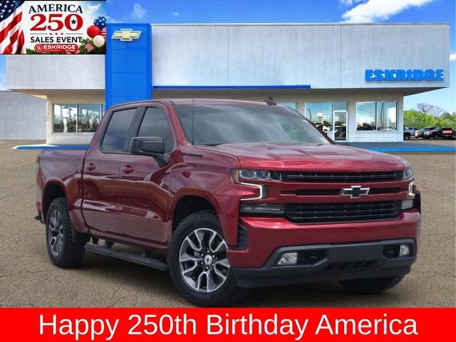 Cherry Red Tintcoat 2021 Chevrolet Silverado 1500 Pickup Truck Four-Wheel Drive Automatic