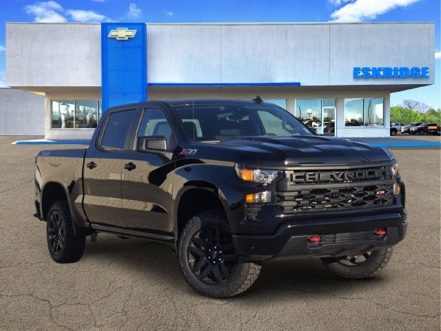 Black 2026 Chevrolet Silverado 1500 Pickup Truck Four-Wheel Drive Automatic