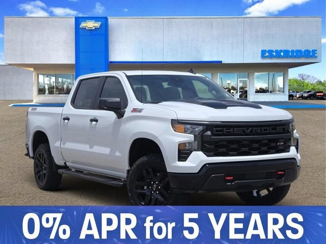 Summit White 2026 Chevrolet Silverado 1500 Pickup Truck Four-Wheel Drive Automatic