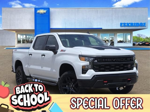 Summit White 2026 Chevrolet Silverado 1500 Pickup Truck Four-Wheel Drive Automatic