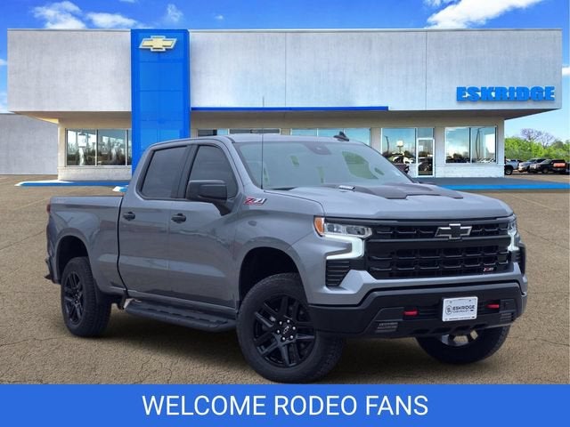 Sterling Gray Metallic 2026 Chevrolet Silverado 1500 Pickup Truck Four-Wheel Drive Automatic