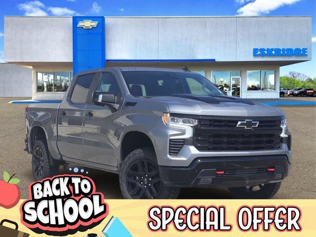 Sterling Gray Metallic 2026 Chevrolet Silverado 1500 Pickup Truck Four-Wheel Drive Automatic