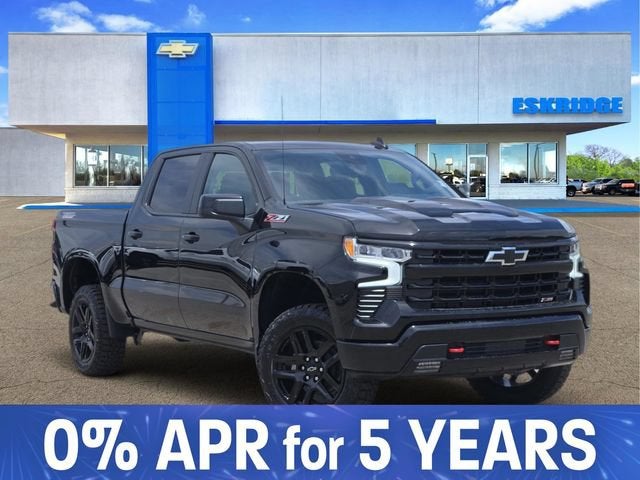 Black 2026 Chevrolet Silverado 1500 Pickup Truck Four-Wheel Drive Automatic