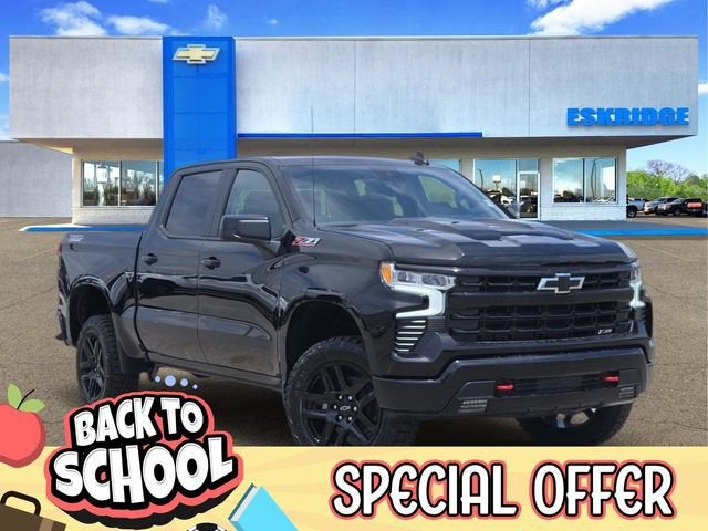 Black 2026 Chevrolet Silverado 1500 Pickup Truck Four-Wheel Drive Automatic