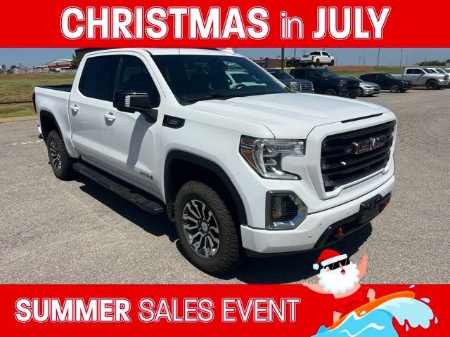 Summit White 2021 GMC Sierra 1500 Pickup Truck Four-Wheel Drive Automatic