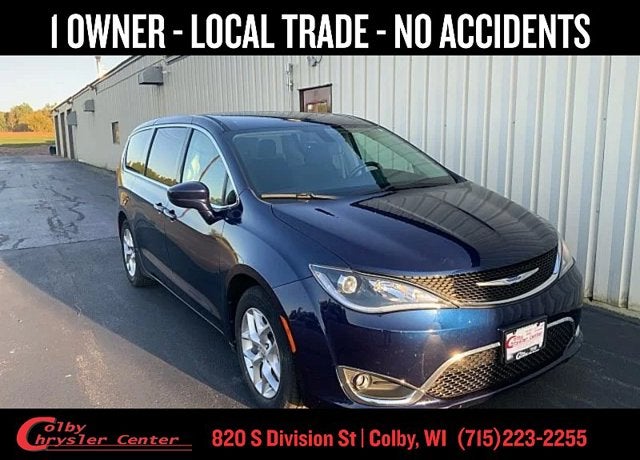 Jazz Blue Pearlcoat 2019 Chrysler Pacifica Minivan Front-Wheel Drive Automatic