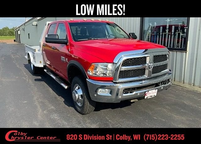  2018 RAM 3500 Chassis Tradesman Crew Cab 10000 GVWR 4WD   
