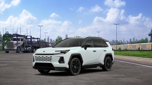Wind Chill Pearl With Midnight Black Metallic Roof 2026 Toyota RAV4 Plug-in Hybrid SUV / Crossover Continuously Variable Transmission