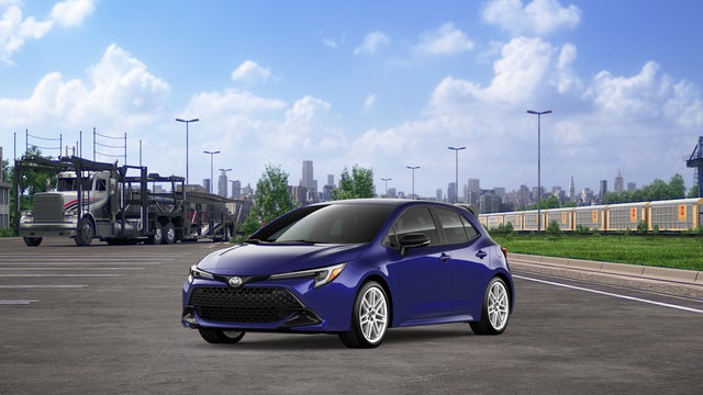 Blue Crush Metallic 2026 Toyota Corolla Hatchback Hatchback Front-Wheel Drive Continuously Variable Transmission