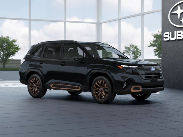 Crystal Black Silica 2026 Subaru Forester SUV / Crossover All-Wheel Drive Continuously Variable Transmission