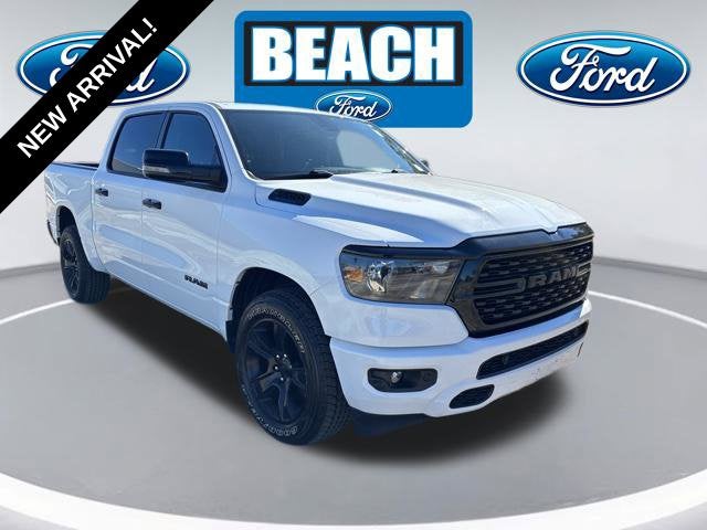 Bright White Clearcoat 2024 RAM 1500 BIG HORN/LONE STAR Crew Cab Pickup Raleigh NC