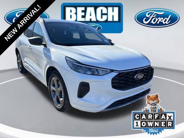Oxford White 2023 Ford Escape ST-LINE SUV Raleigh NC