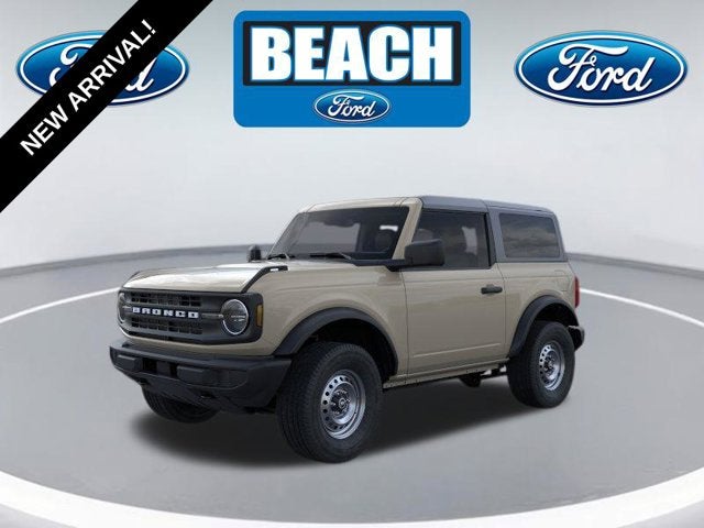 Desert Sand Base Gasoline 4WD 10-Speed Automatic 2025 Ford Bronco BASE Convertible