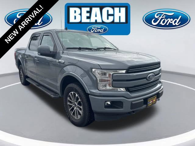 Abyss Gray Metallic 2019 Ford F-150 Lariat Crew Cab Pickup Raleigh NC
