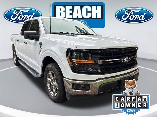 Oxford White 2025 Ford F-150 XLT Crew Cab Pickup Raleigh NC