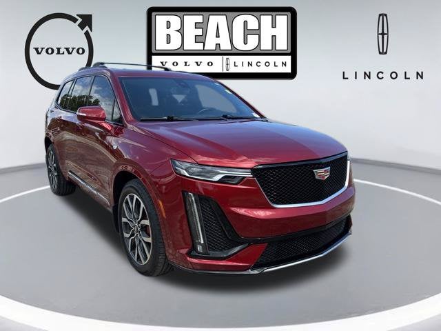 Radiant Red Tintcoat 2023 Cadillac XT6 Sport SUV Raleigh NC