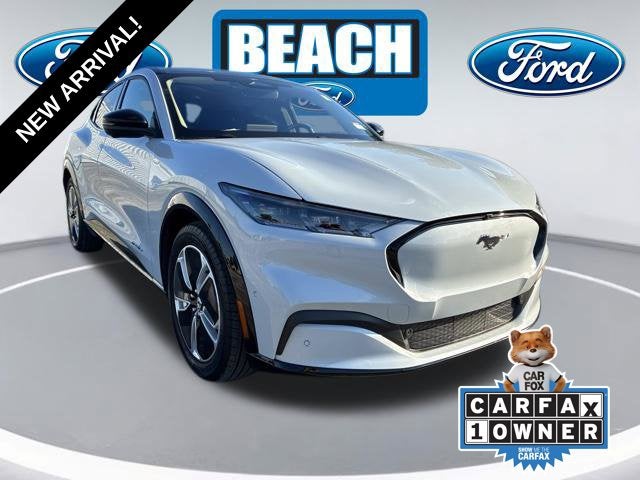 White Metallic 2023 Ford Mustang Mach-E PREMIUM SUV Raleigh NC