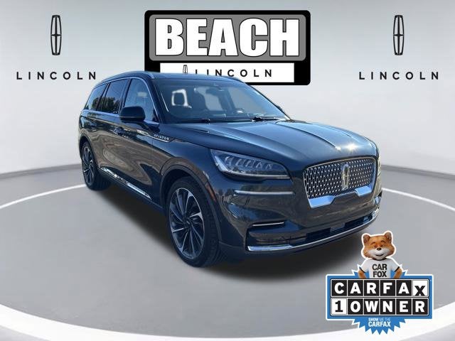 Flight Blue Metallic Clearcoat 2023 Lincoln Aviator RESERVE PREMIUM SUV Raleigh NC