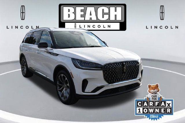 White Metallic 2026 Lincoln Aviator Reserve Premium SUV Raleigh NC
