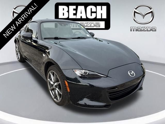 Jet Black Mica 2021 Mazda Miata RF Grand Touring Convertible Raleigh NC