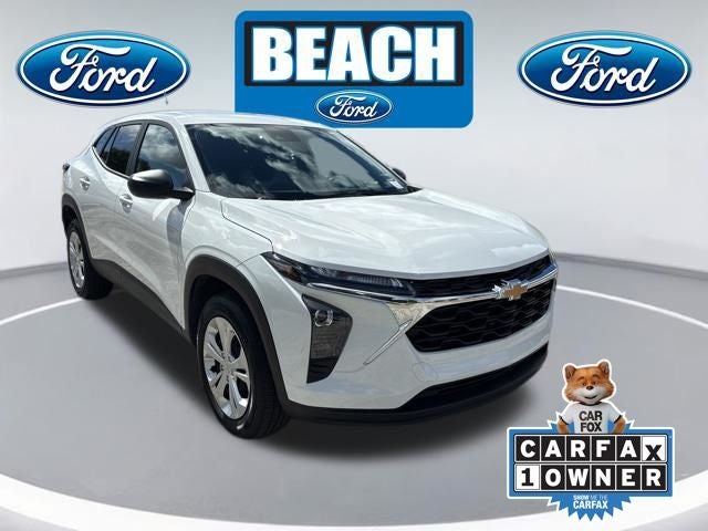 Summit White 2026 Chevrolet Trax LS SUV Raleigh NC