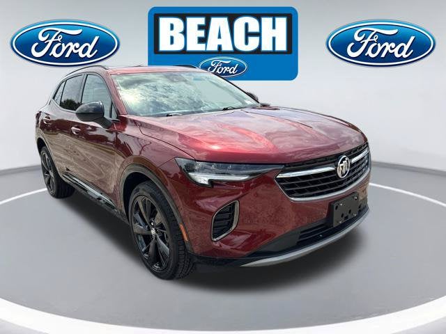 Cinnabar Metallic 2023 Buick Envision Preferred SUV Raleigh NC