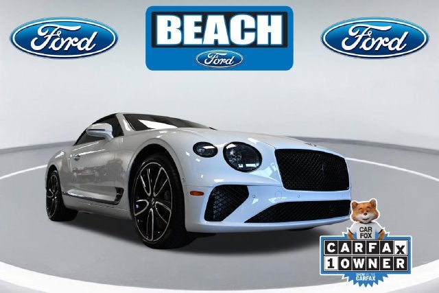 Ghost White Pearlescent By Mulliner 2021 Bentley Continental GT W12 Convertible Raleigh NC