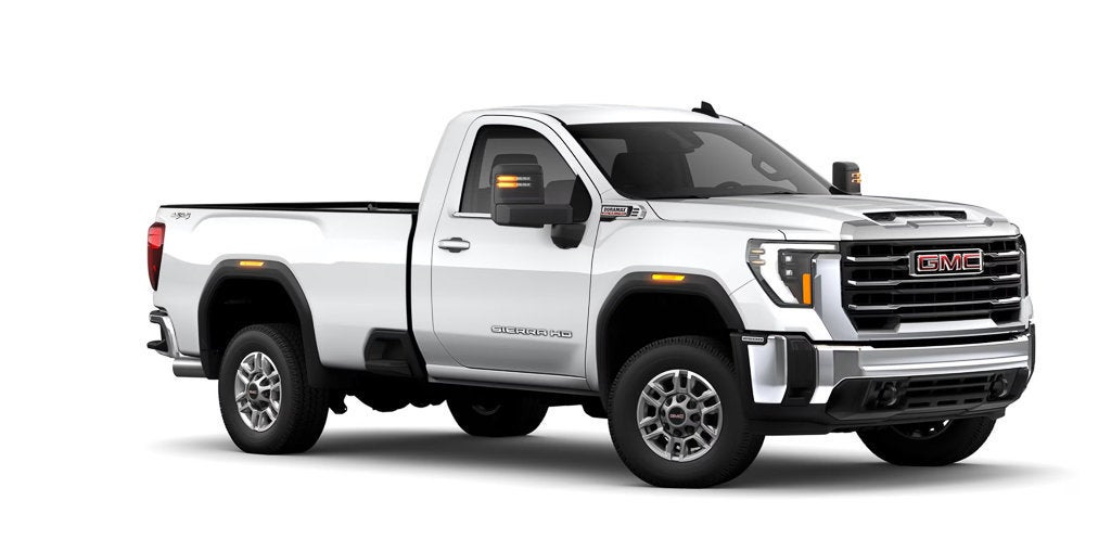 Summit White 2024 GMC Sierra 2500HD Pickup Truck Four-Wheel Drive Automatic
