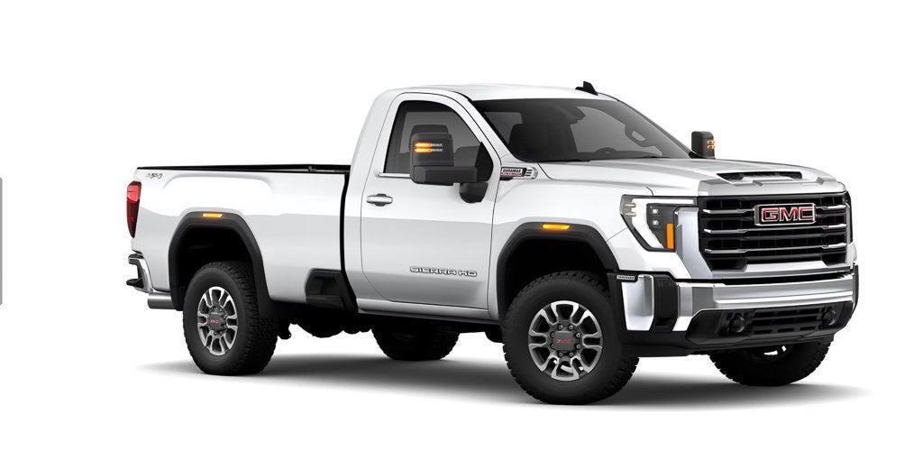 Summit White 2025 GMC Sierra 3500HD Chassis Pickup Truck 4X2 Automatic