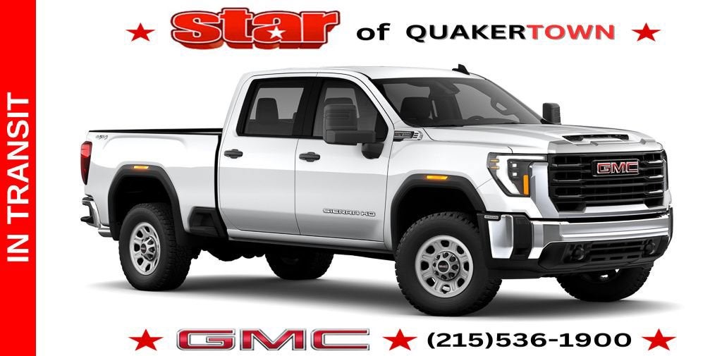Summit White 2026 GMC Sierra 3500HD Chassis Pickup Truck Four-Wheel Drive Automatic