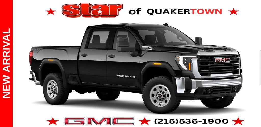 Onyx Black 2026 GMC Sierra 3500HD Chassis Pickup Truck Four-Wheel Drive Automatic