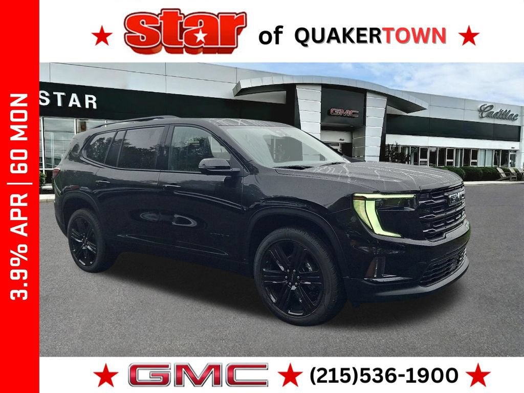 Black (Ebony Twilight Metallic) 2027 GMC Acadia SUV / Crossover Four-Wheel Drive Automatic