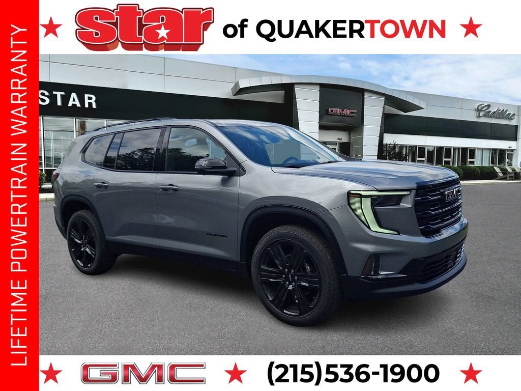 Sterling Metallic 2026 GMC Acadia SUV / Crossover Four-Wheel Drive Automatic