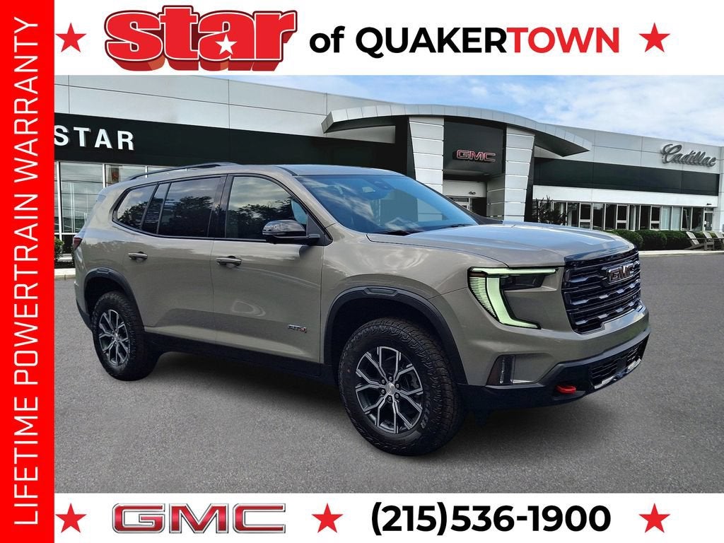 Riverstone Metallic 2026 GMC Acadia SUV / Crossover Four-Wheel Drive Automatic