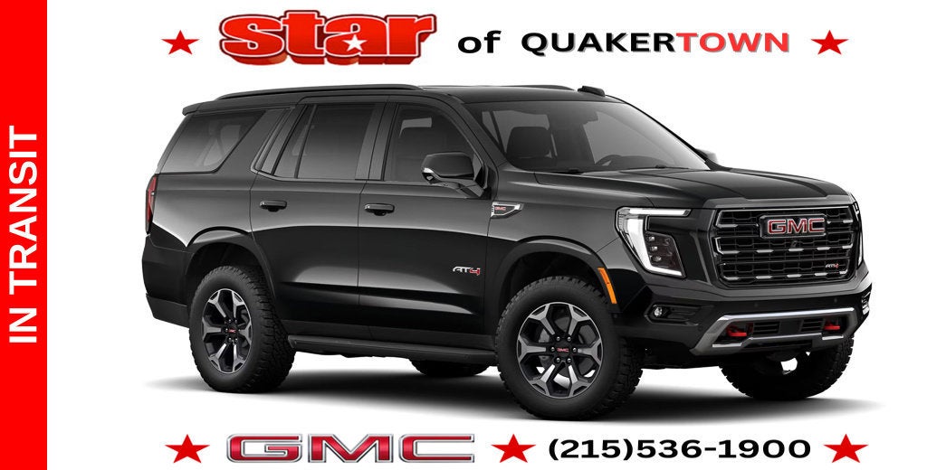 Onyx Black 2026 GMC Yukon SUV / Crossover Four-Wheel Drive Automatic