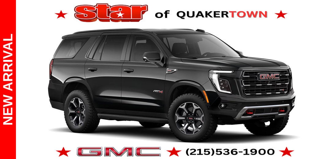 Onyx Black 2026 GMC Yukon SUV / Crossover Four-Wheel Drive Automatic