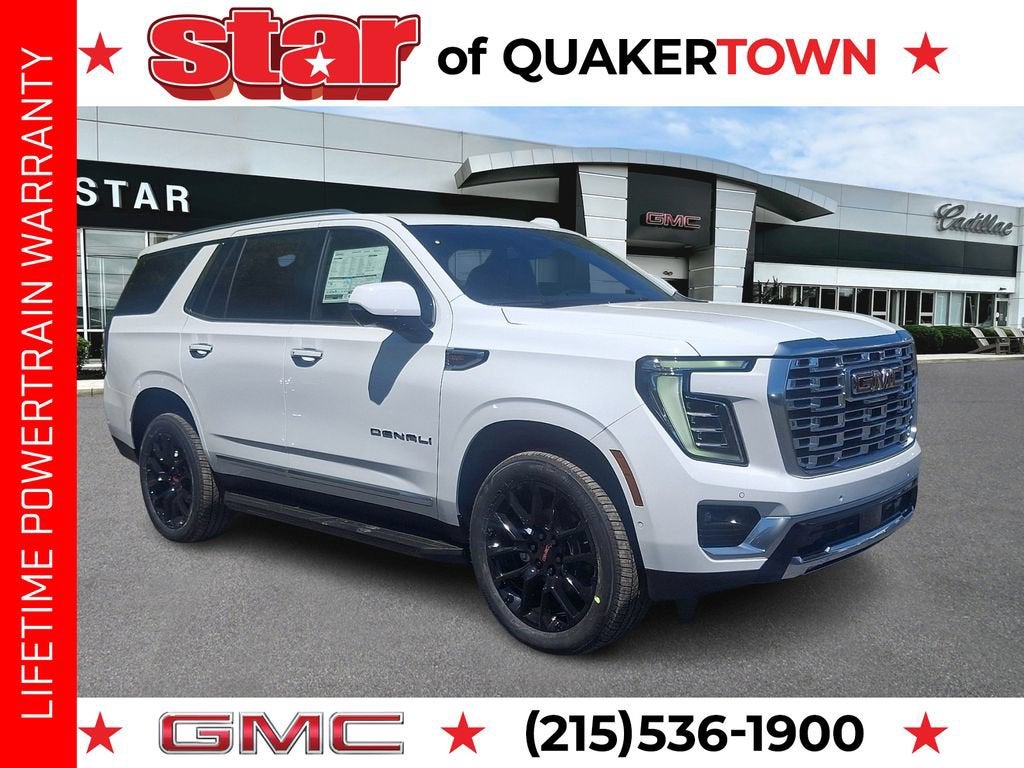 Summit White 2026 GMC Yukon SUV / Crossover Four-Wheel Drive Automatic