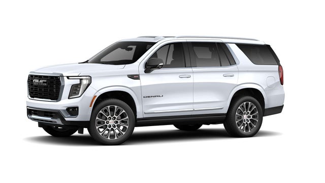 Glacier White 2026 GMC Yukon SUV / Crossover Four-Wheel Drive Automatic