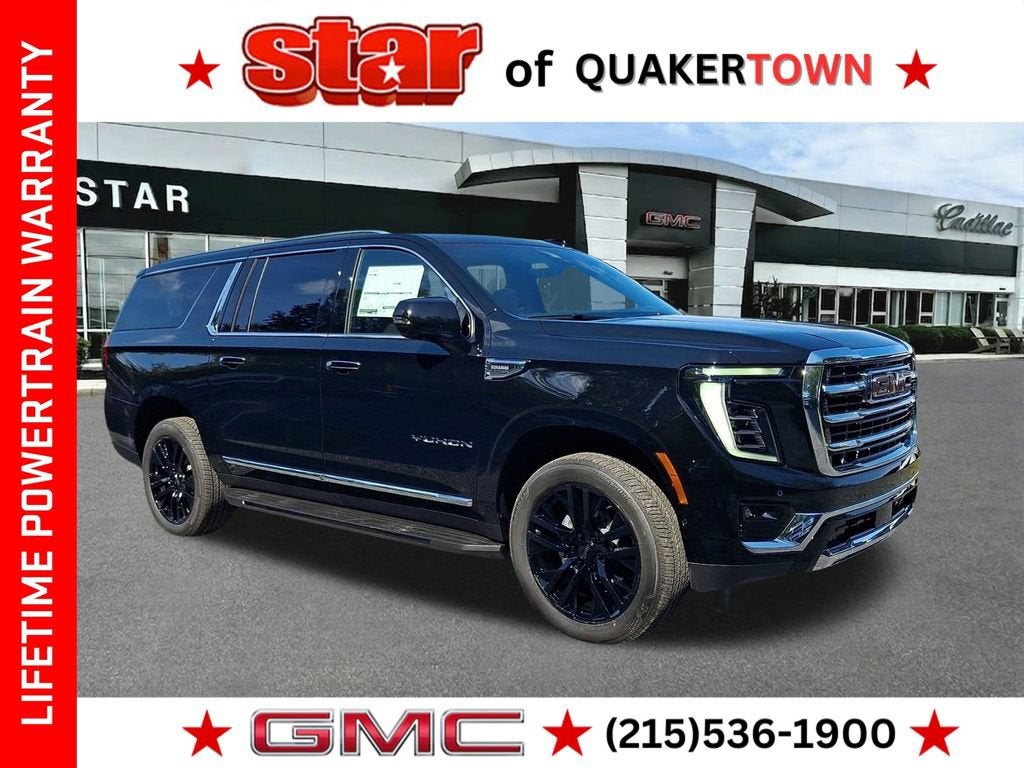 Onyx Black 2026 GMC Yukon XL SUV / Crossover Four-Wheel Drive Automatic