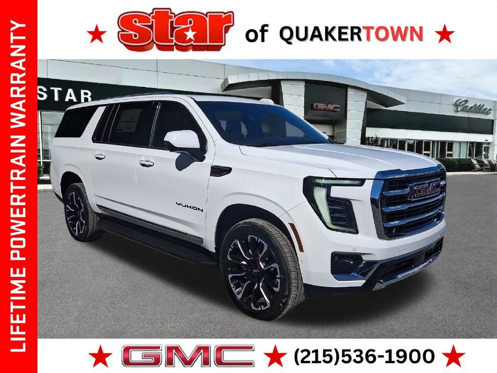 Summit White 2026 GMC Yukon XL SUV / Crossover Four-Wheel Drive Automatic
