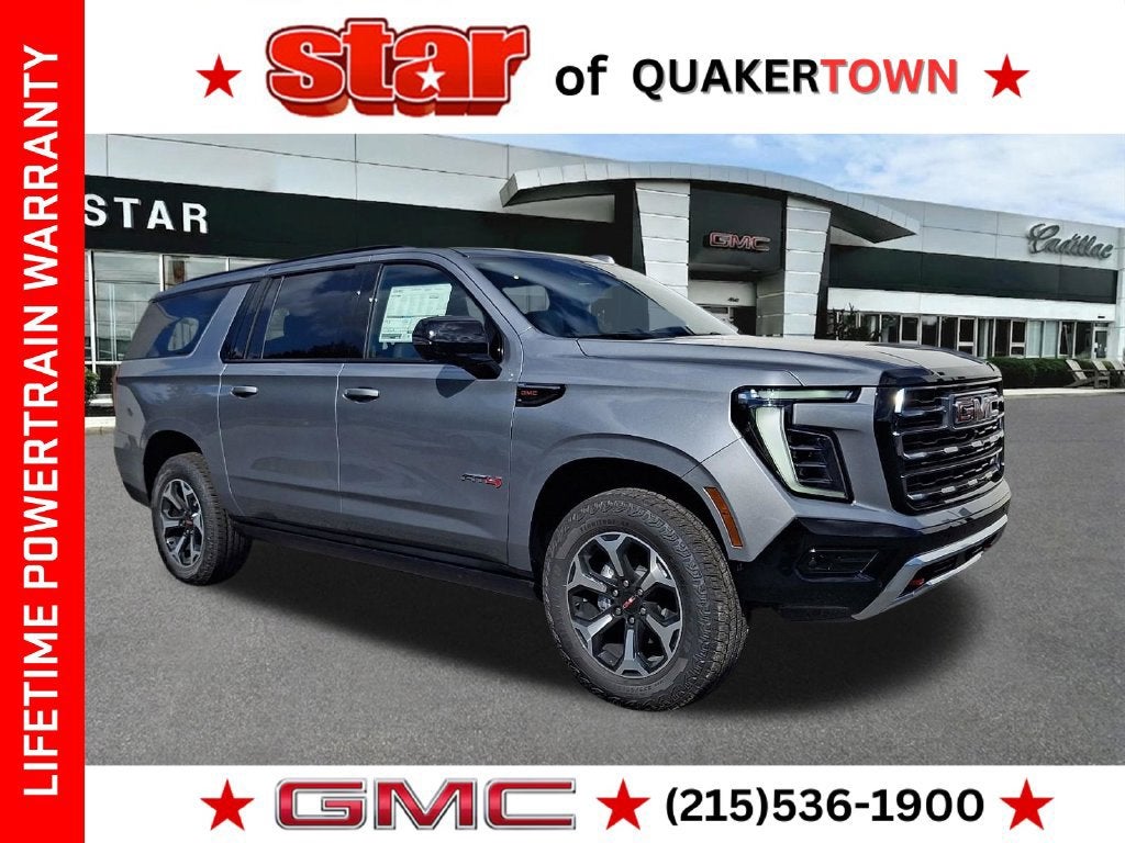 Sterling Metallic 2026 GMC Yukon XL SUV / Crossover Four-Wheel Drive Automatic
