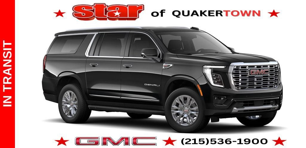 Onyx Black 2026 GMC Yukon XL SUV / Crossover Four-Wheel Drive Automatic