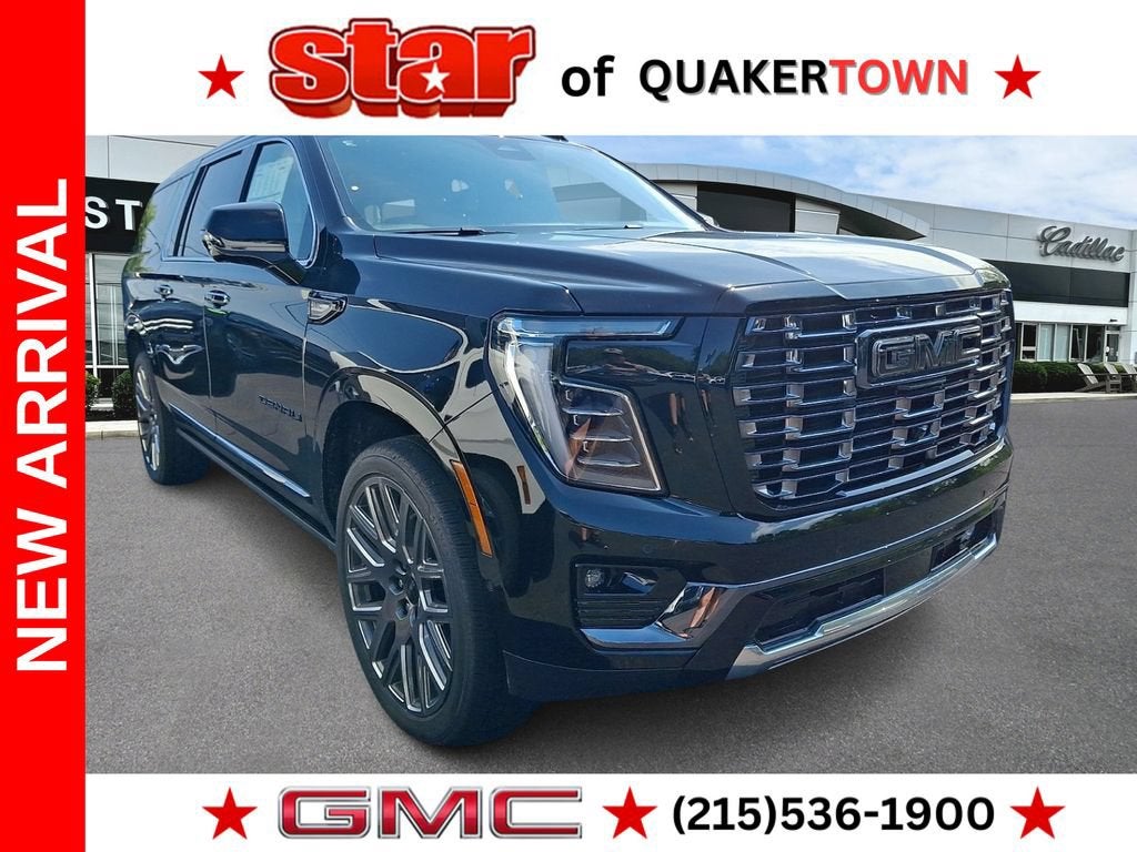 Onyx Black 2026 GMC Yukon XL SUV / Crossover Four-Wheel Drive Automatic
