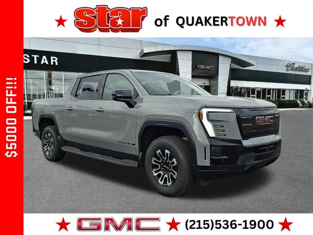 Thunderstorm Gray 2026 GMC Sierra EV Pickup Truck All-Wheel Drive Automatic